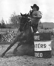 Noel Winning the Antioch Pro-Rodeo CA